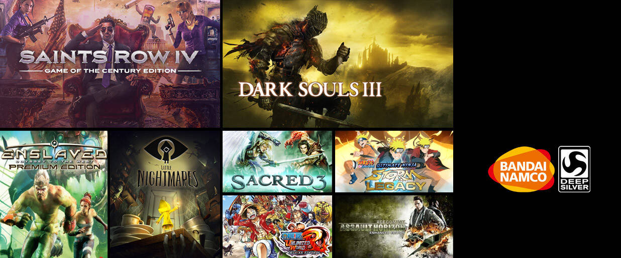Bandai Namco ve Deep Silver Kampanyası