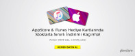 AppStore & iTunes Hediye Kartlarında 980₺ Öde, 1000₺ Yükle!