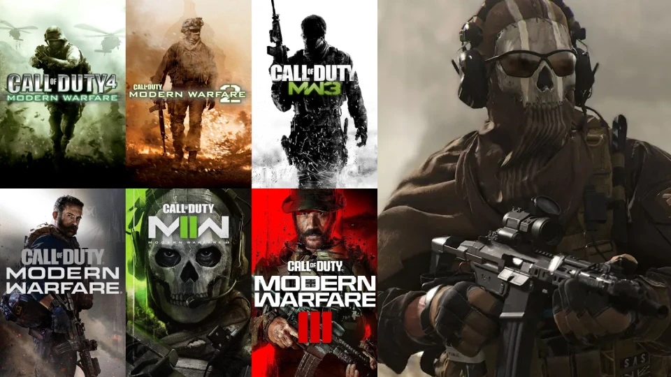 Call of Duty oynama sırası (Modern Warfare oyunları).