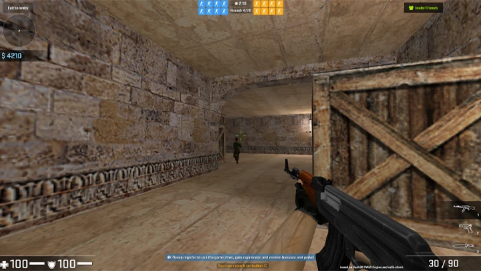 CS 1.6 tarayıcıdan oynama