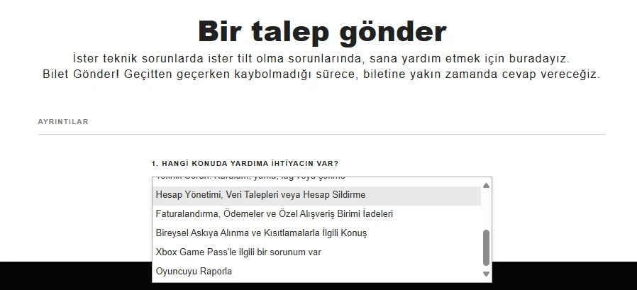 Valorant hesabın sunucusunu değiştirme
