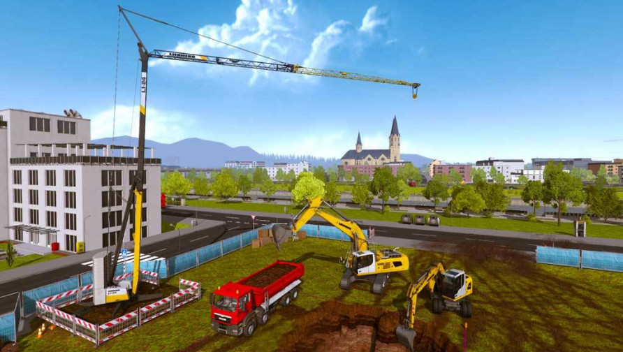 Construction Simulator 2015: Liebherr A 918 (DLC)