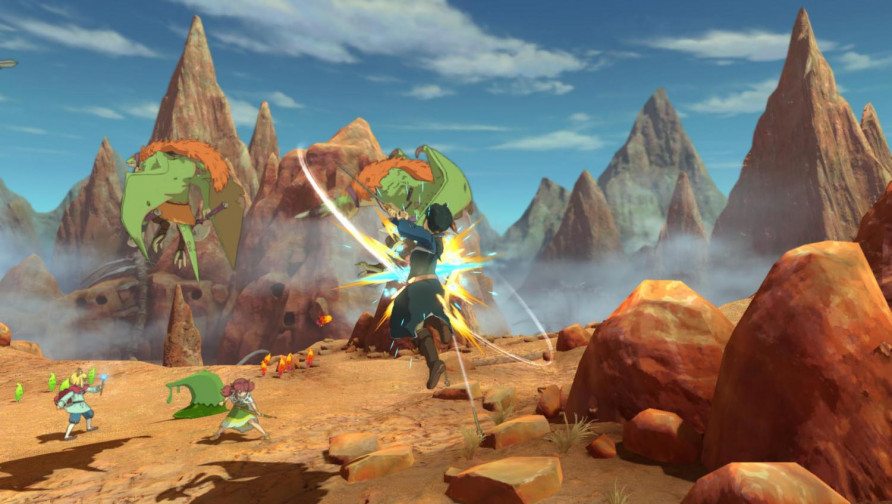 ni no kuni II dövüş sistemi