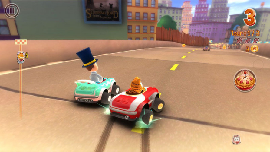 garfield kart controld garfield kart controld