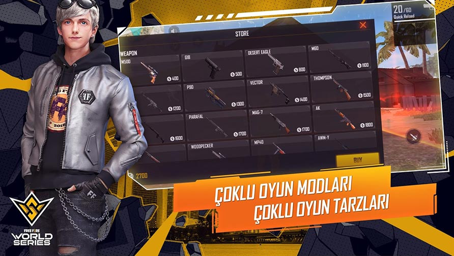 Free Fire Elmas
