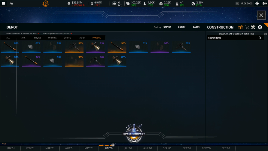 Space Company Simulator