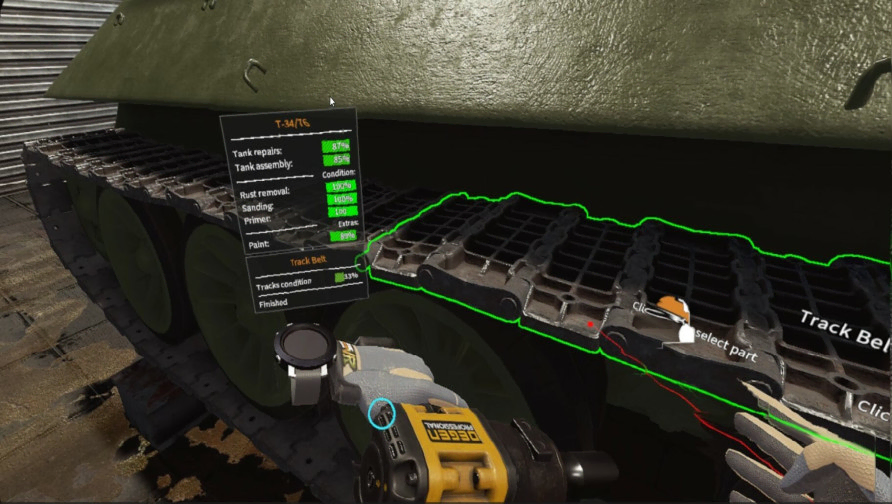 Tank Mechanic Simulator VR Tank Mechanic Simulator VR