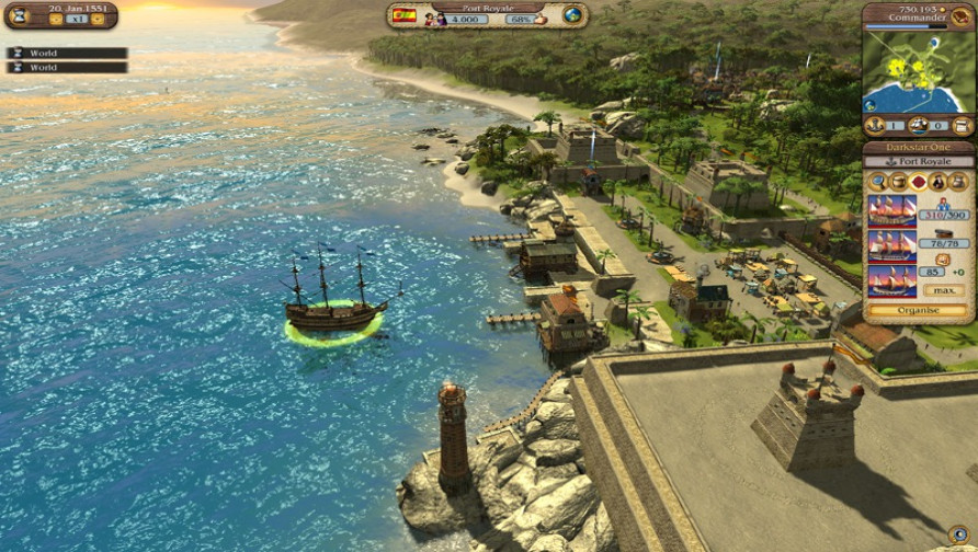 Double Pack Patrician IV Gold + Port Royale 3 Gold