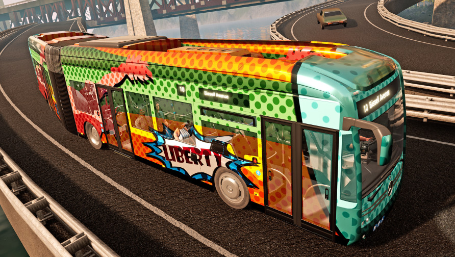 Bus Simulator 21 Next Stop - USA Skin Pack