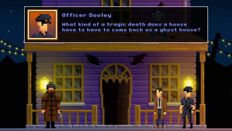 The Darkside Detective: A Fumble in the Dark