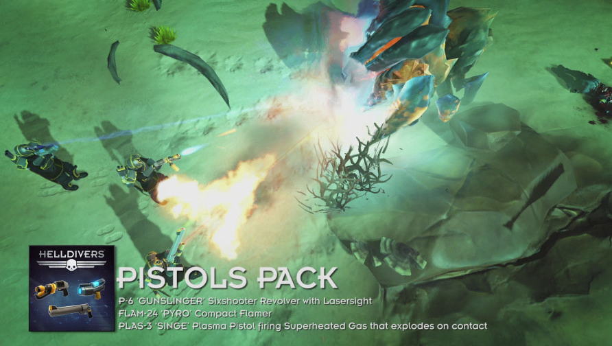 HELLDIVERS™ Pistols Perk Pack HELLDIVERS™ Pistols Perk Pack