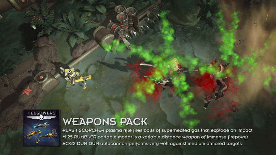 HELLDIVERS™ Weapons Pack HELLDIVERS™ Weapons Pack