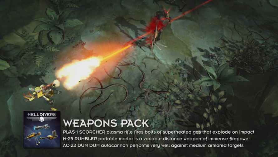 HELLDIVERS™ Weapons Pack HELLDIVERS™ Weapons Pack