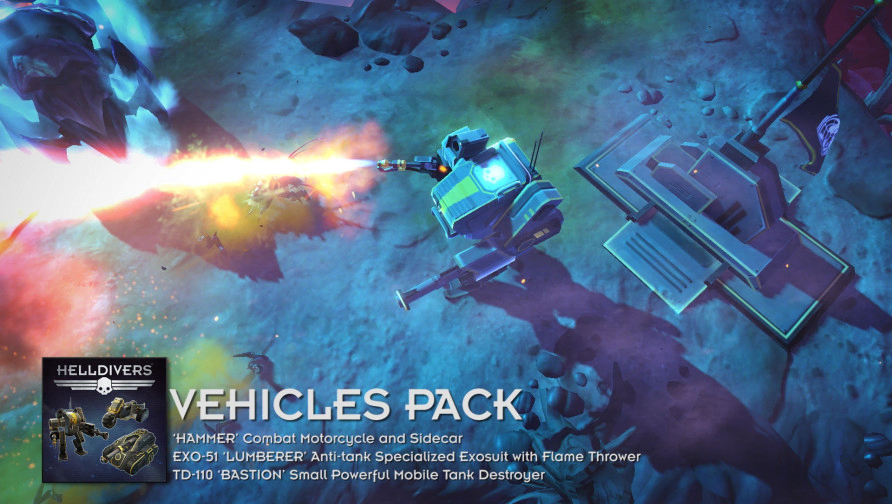 HELLDIVERS™ Vehicles Pack HELLDIVERS™ Vehicles Pack