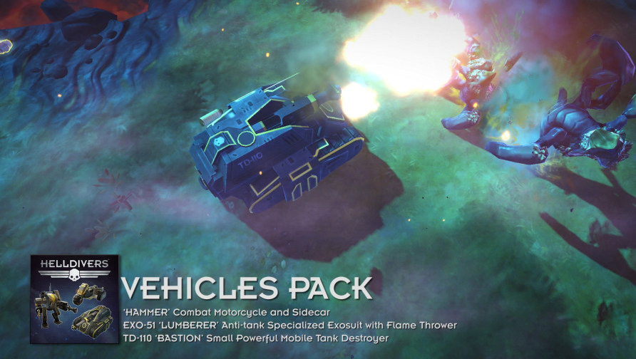 HELLDIVERS™ Vehicles Pack HELLDIVERS™ Vehicles Pack