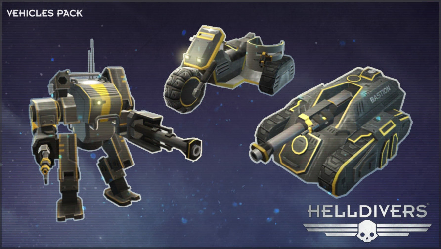 HELLDIVERS™ Vehicles Pack HELLDIVERS™ Vehicles Pack