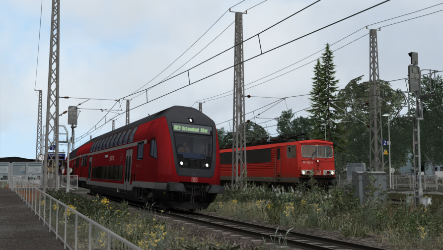 Train Simulator: Inselbahn: Stralsund - Sassnitz Route Add-On