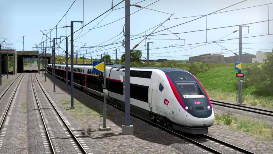 Train Simulator: LGV Rhône-Alpes & Méditerranée Route Extension Add-On
