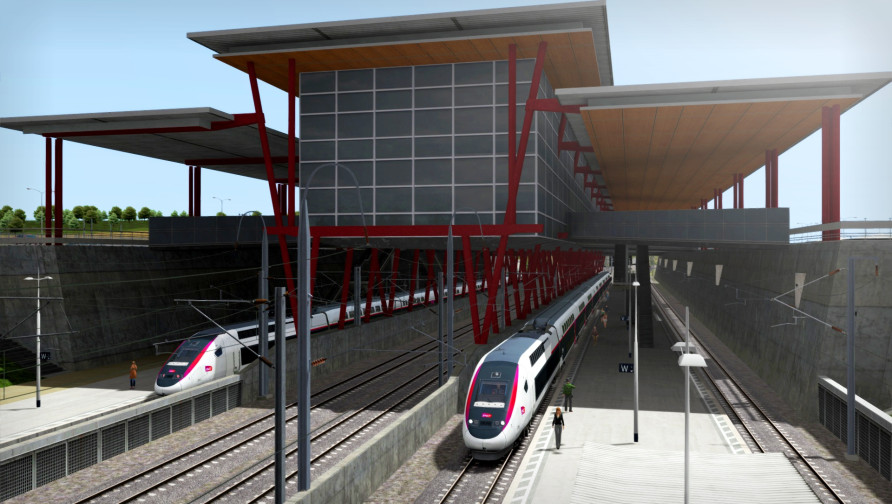 Train Simulator: LGV Rhône-Alpes & Méditerranée Route Extension Add-On