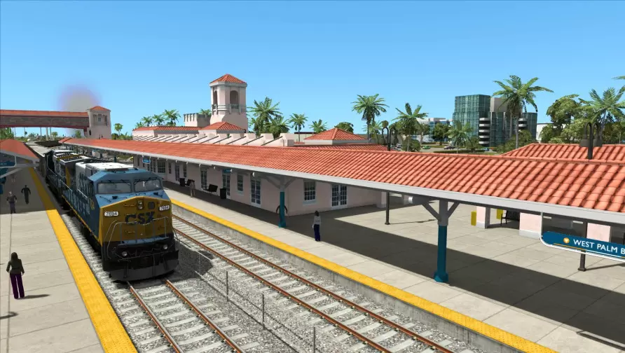 Train Simulator: Miami - West Palm Beach Route Add-On Train Simulator: Miami - West Palm Beach Route Add-On