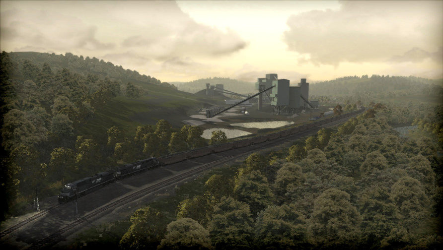 Train Simulator: Norfolk Southern Coal District Route Add-On Train Simulator: Norfolk Southern Coal District Route Add-On