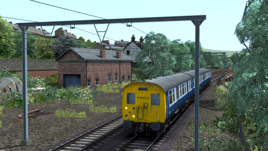 Train Simulator: Woodhead Electric Railway in Blue Route Add-On