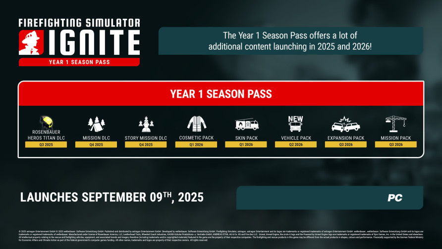 Firefighting Simulator: Ignite - Year 1 Season Pass Firefighting Simulator: Ignite - Year 1 Season Pass