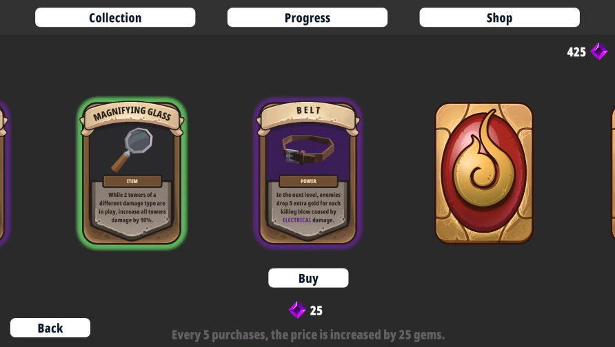 Cards and Towers Cards and Towers