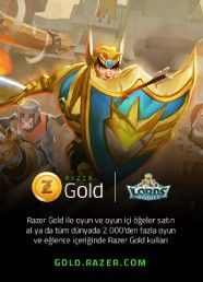 Lords Mobile Elmas (Razer Gold 10 TL)