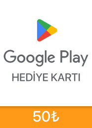 Google Play Hediye Kartı - 50 TL