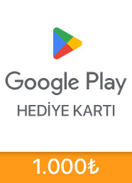 Google Play Hediye Kartı - 1.000 TL
