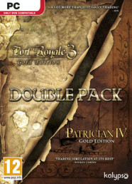 Double Pack Patrician IV Gold + Port Royale 3 Gold