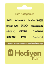 Hediyen Kart Tüm Kategoriler - 750 TRY